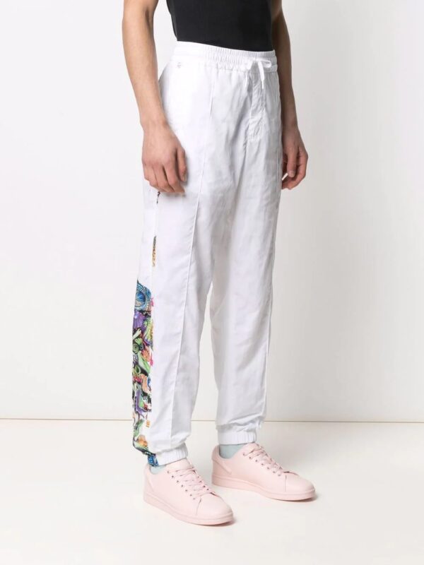 Versace  graphic-print track pants - Image 3