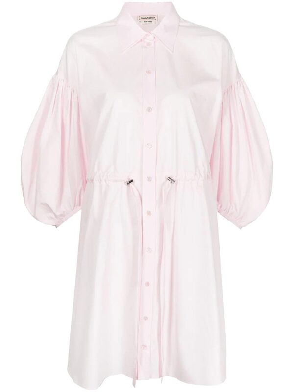 Alexander McQueen  puff-sleeve shirt dress