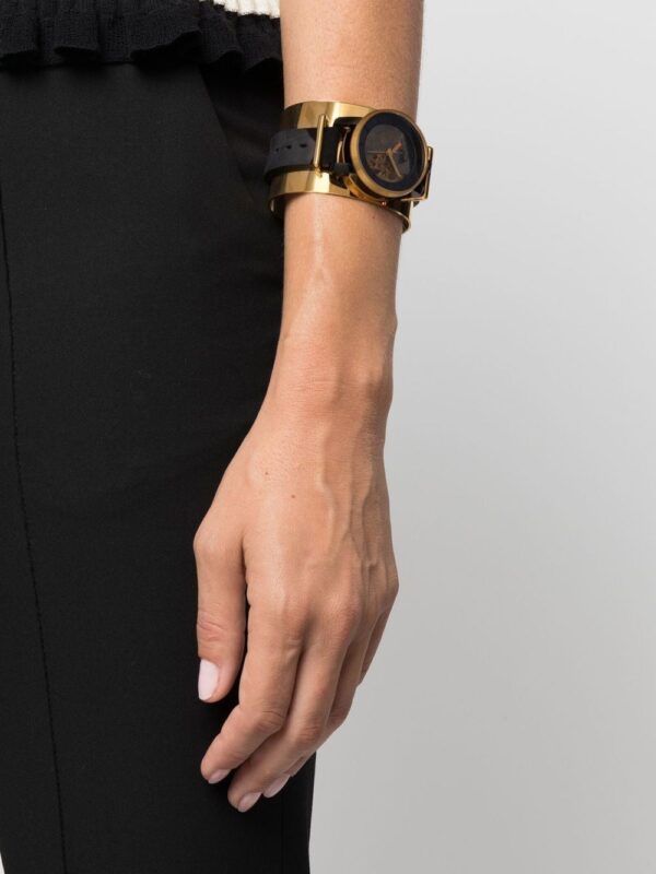 Fob Paris  R360 Gold X Hex Gold Cuff 36mm - Image 2