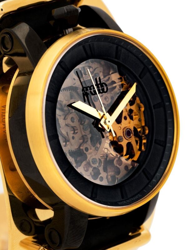 Fob Paris  R360 Gold X Hex Gold Cuff 36mm - Image 3