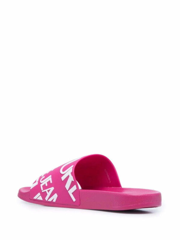 Versace Jeans Couture  logo flat slides - Image 3
