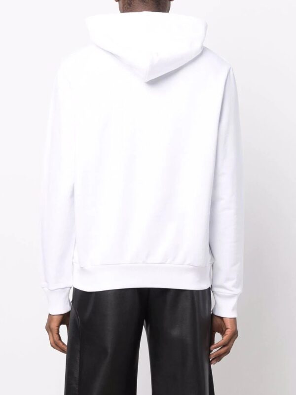 Balmain  logo-print drawstring hoodie - Image 4