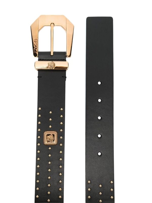 Versace  Medusa Heritage studded belt - Image 2