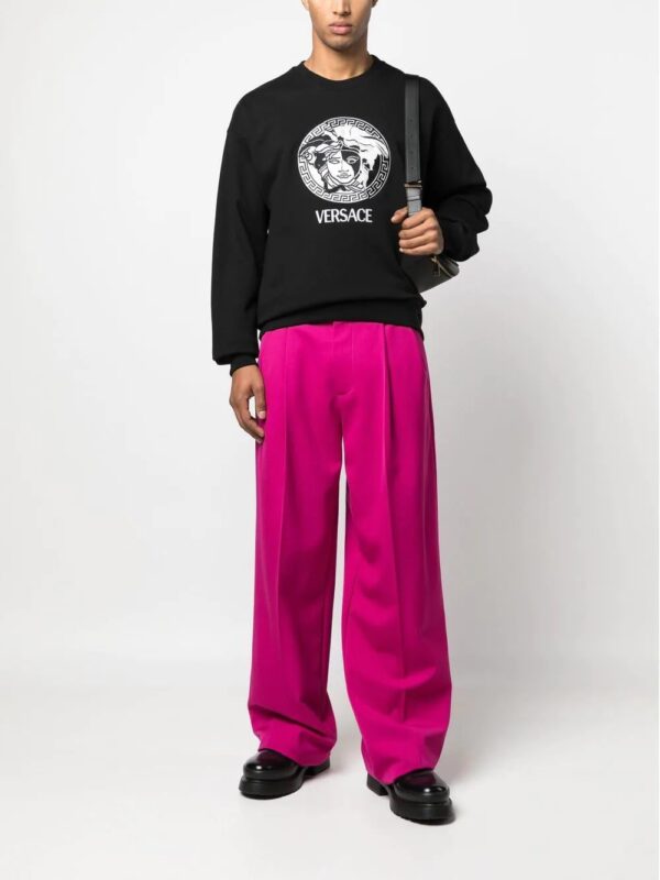 Versace  Medusa embroidered sweatshirt - Image 2