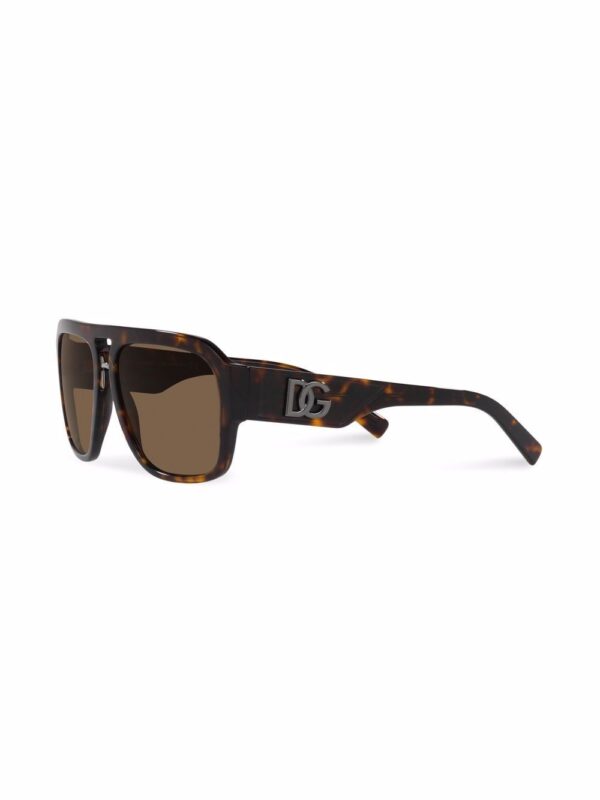 Dolce & Gabbana Eyewear DG Crossed pilot-frame sunglasses - Image 2