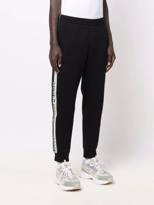 Emporio Armani  logo tape track pants - Image 3