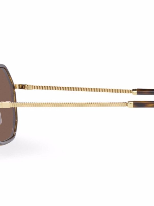 Dolce & Gabbana Eyewear double-bridge pilot-frame sunglasses - Image 3