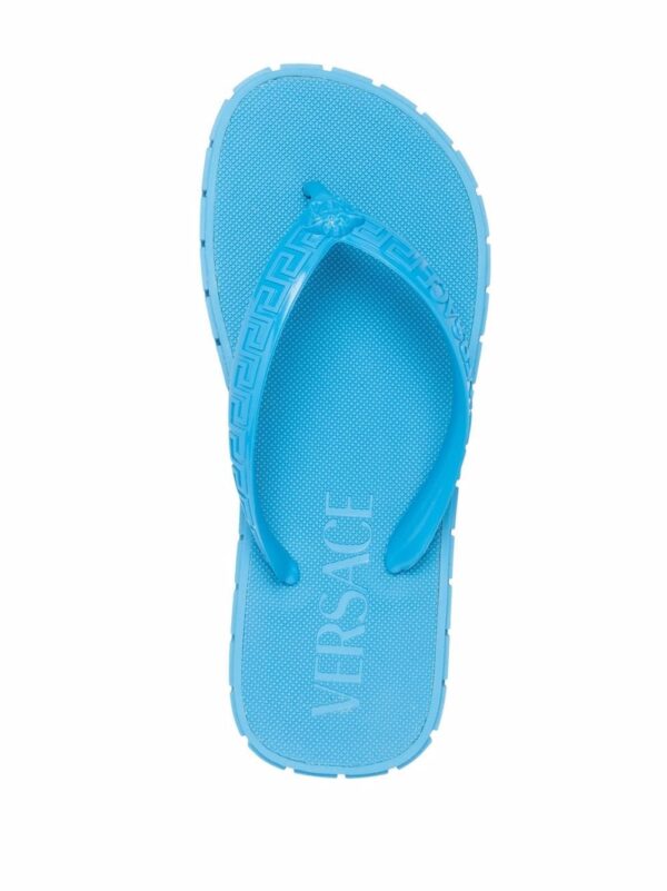Versace  Greca thong flip-flops - Image 4