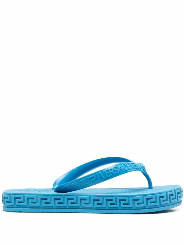Versace  Greca thong flip-flops