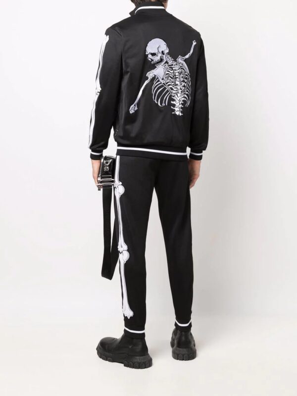 Philipp Plein  skeleton-print track pants - Image 2