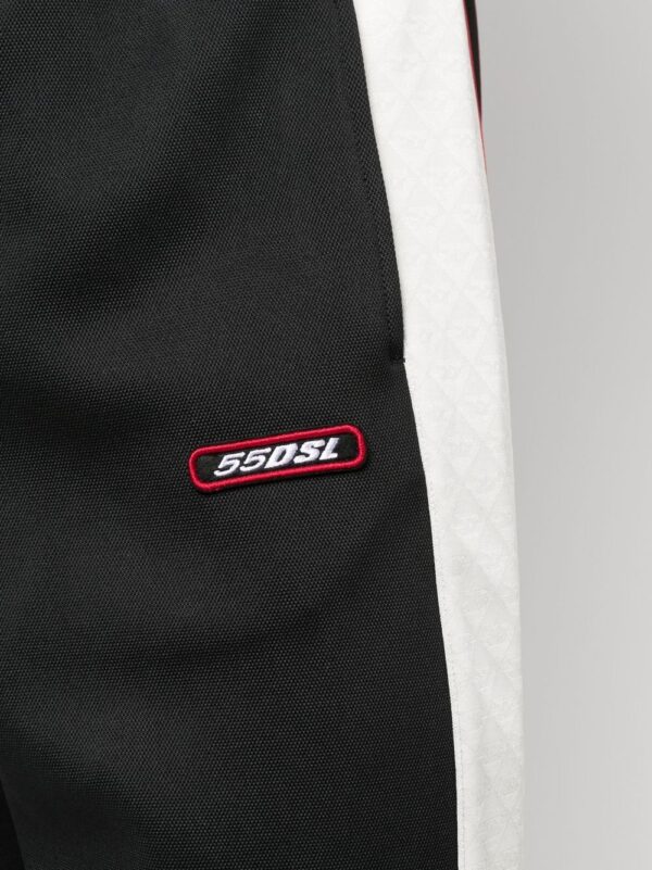 Diesel  logo-patch tapered track pants - Image 4