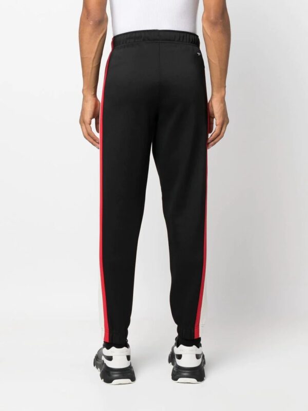 Diesel  logo-patch tapered track pants - Image 4