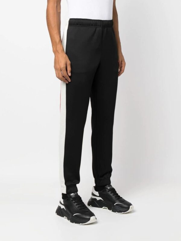 Diesel  logo-patch tapered track pants - Image 3