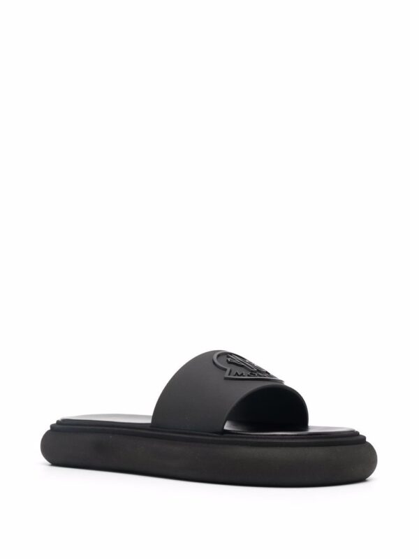 Moncler Jeanne logo-embossed slides - Image 2