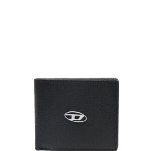 Diesel  logo-plaque detail bi-fold wallet