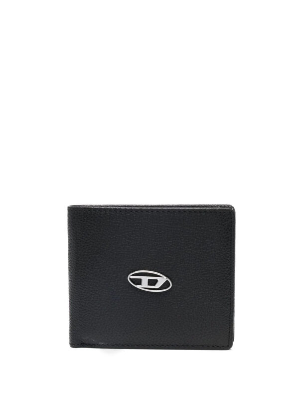Diesel  logo-plaque detail bi-fold wallet