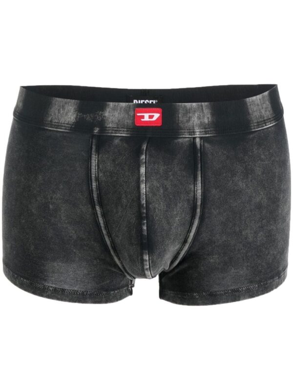 Diesel  bleached-effect cotton boxer shorts