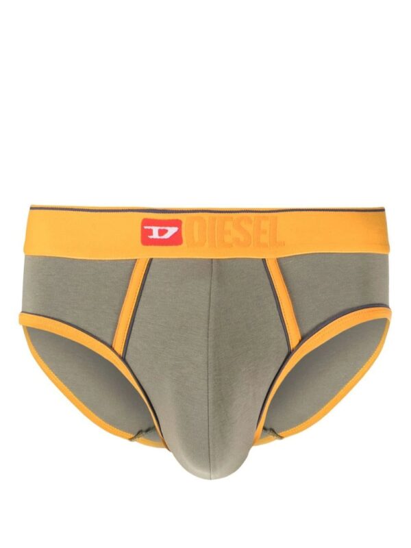 Diesel  logo-waistband briefs