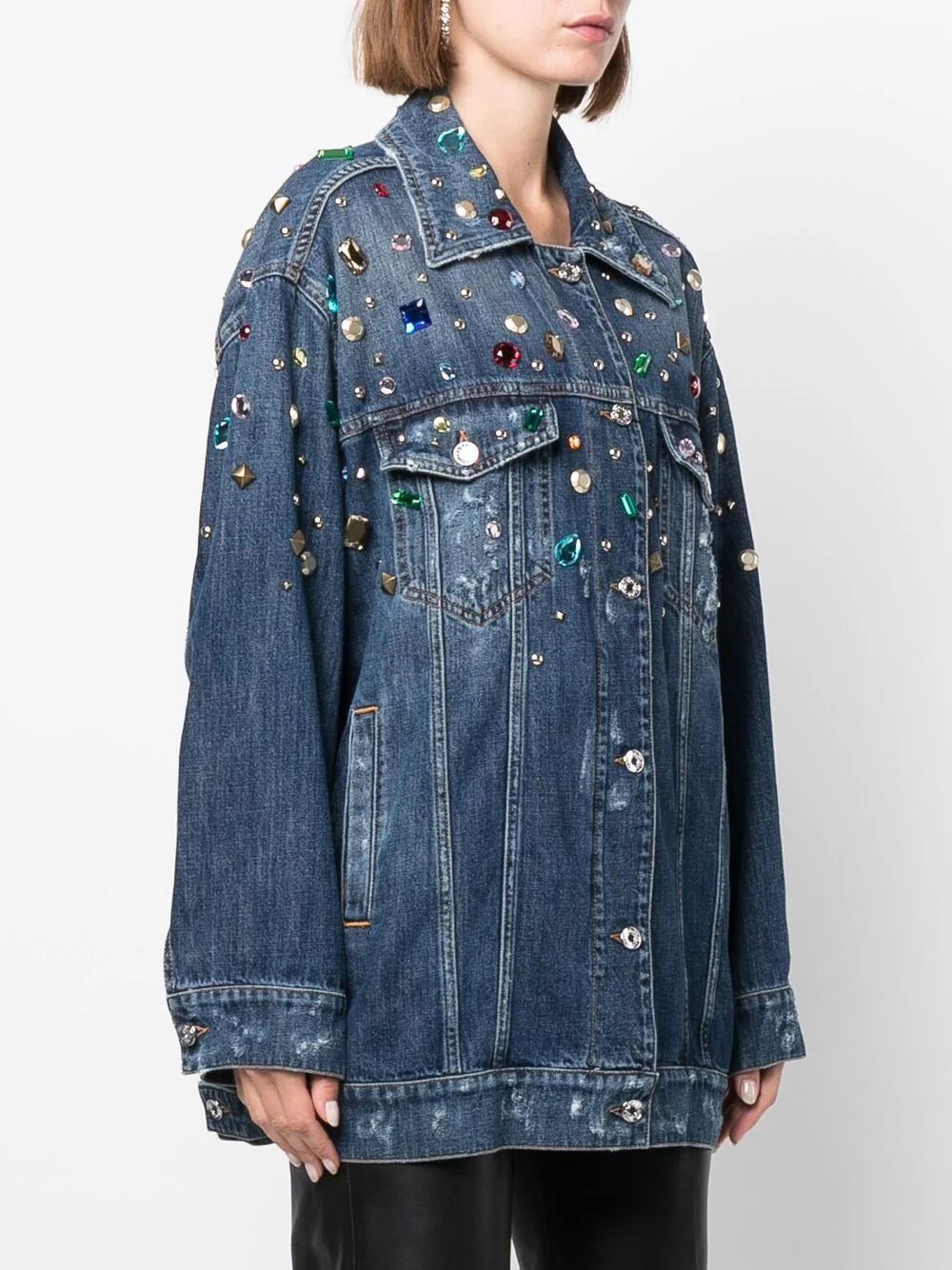 Dolce & Gabbana embellished denim jacket - Image 3