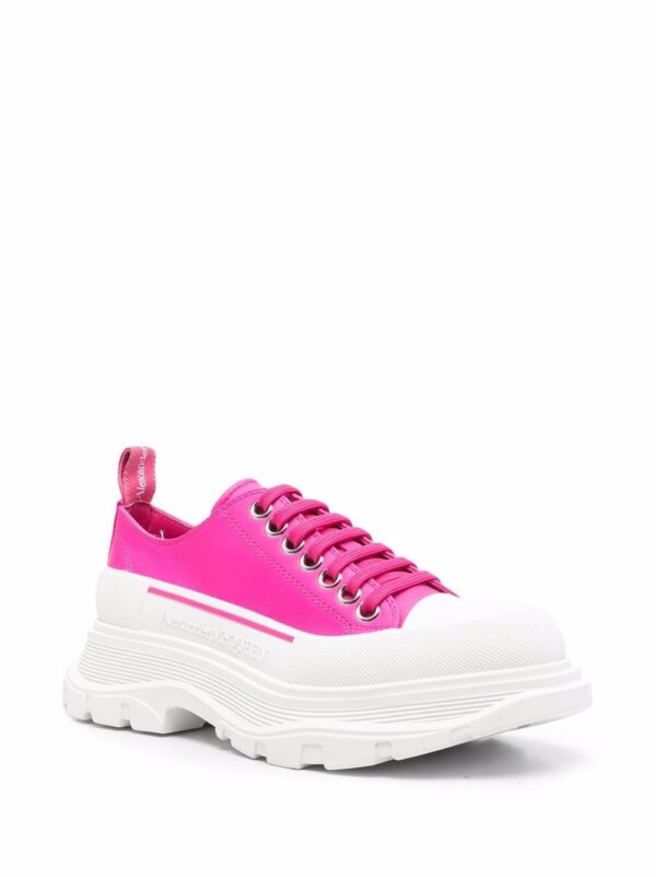 Alexander McQueen chunky-sole lace-up sneakers - Image 2
