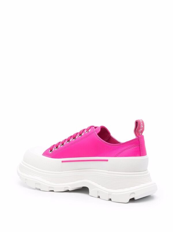 Alexander McQueen chunky-sole lace-up sneakers - Image 3