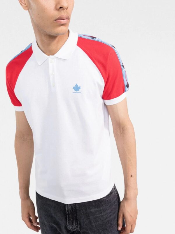 Dsquared2 embroidered-logo polo shirt - Image 3