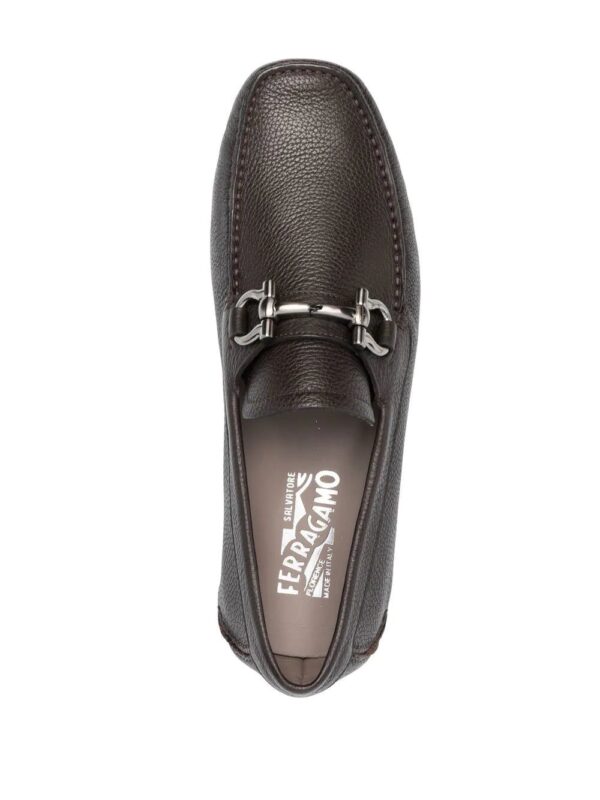 Ferragamo  Gancini horse-bit driver loafers - Image 4