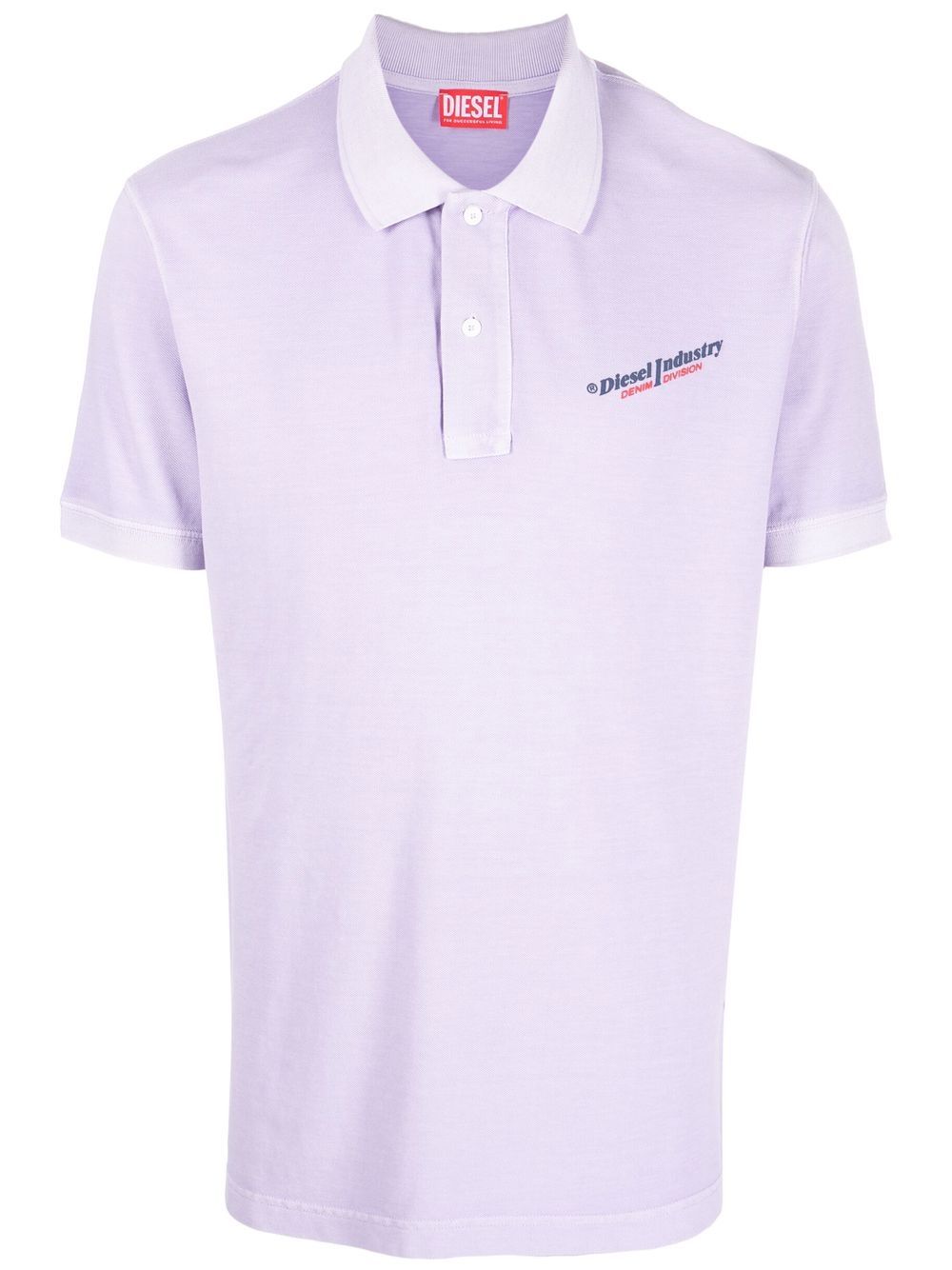 Diesel T-Smith-Ind logo-print polo shirt
