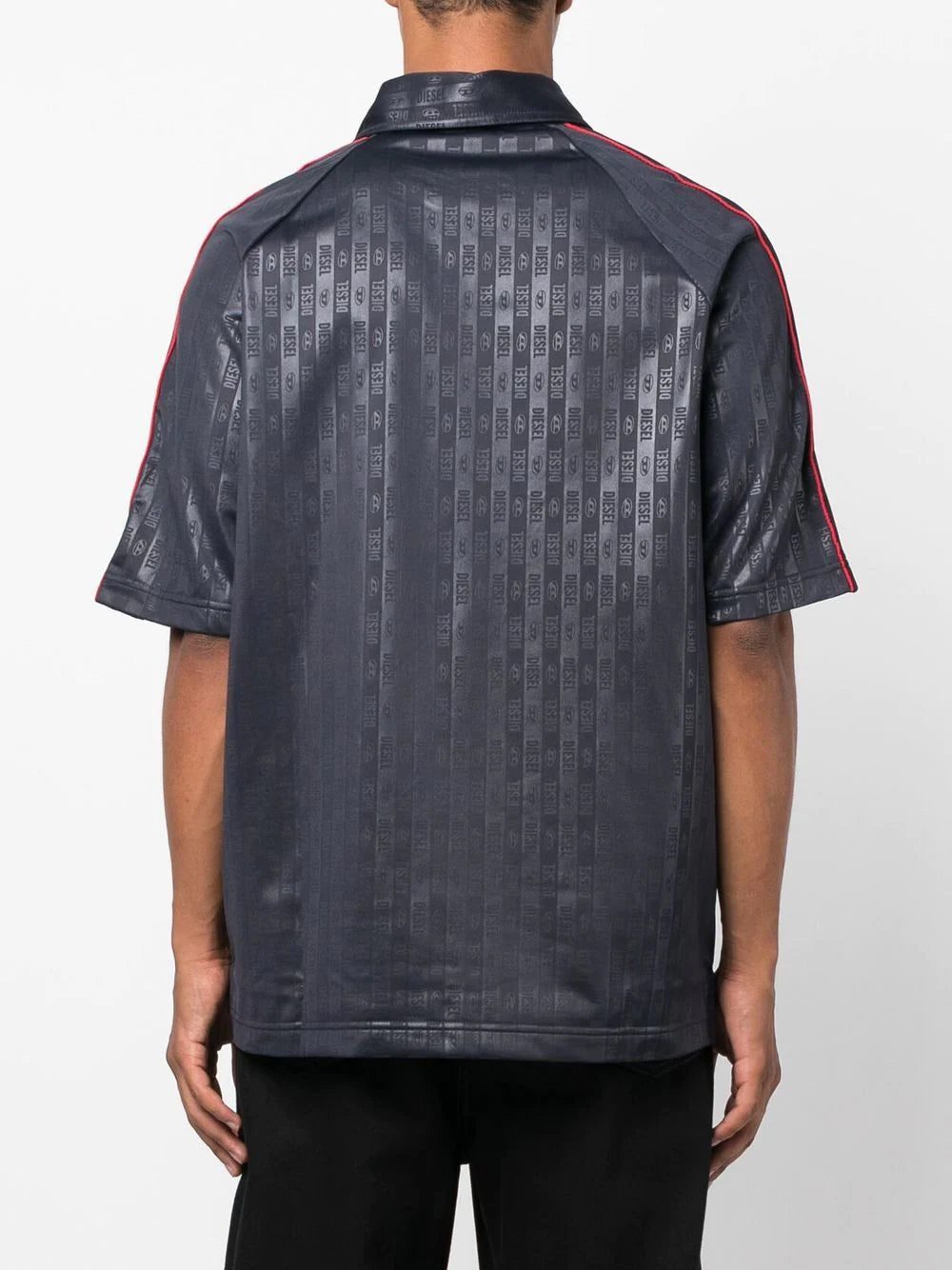 Diesel S-MEKORY jacquard polo shirt - Image 4