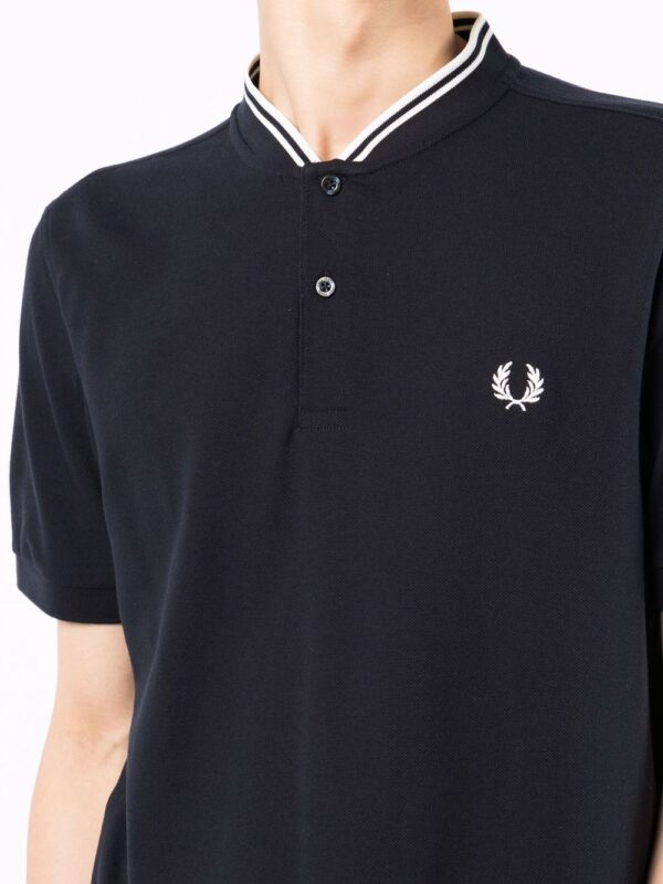 Fred Perry  mock neck polo shirt - Image 4
