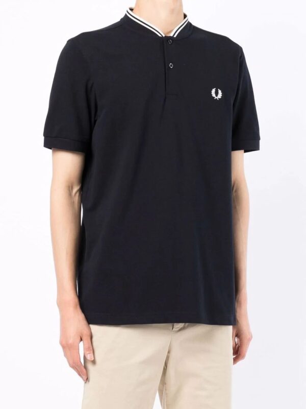 Fred Perry  mock neck polo shirt - Image 2