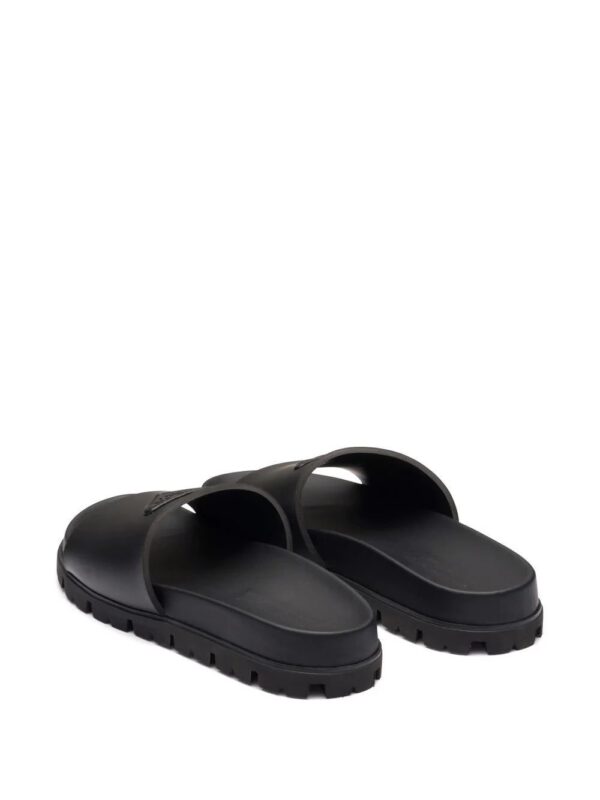 Prada  triangle-logo pool slides - Image 3