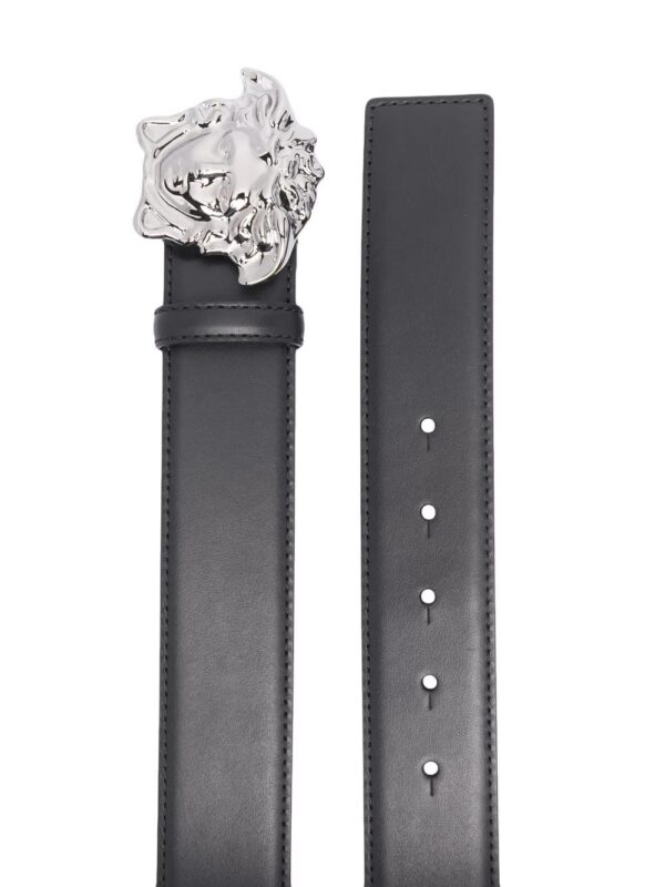 Versace Medusa-buckle leather belt - Image 2