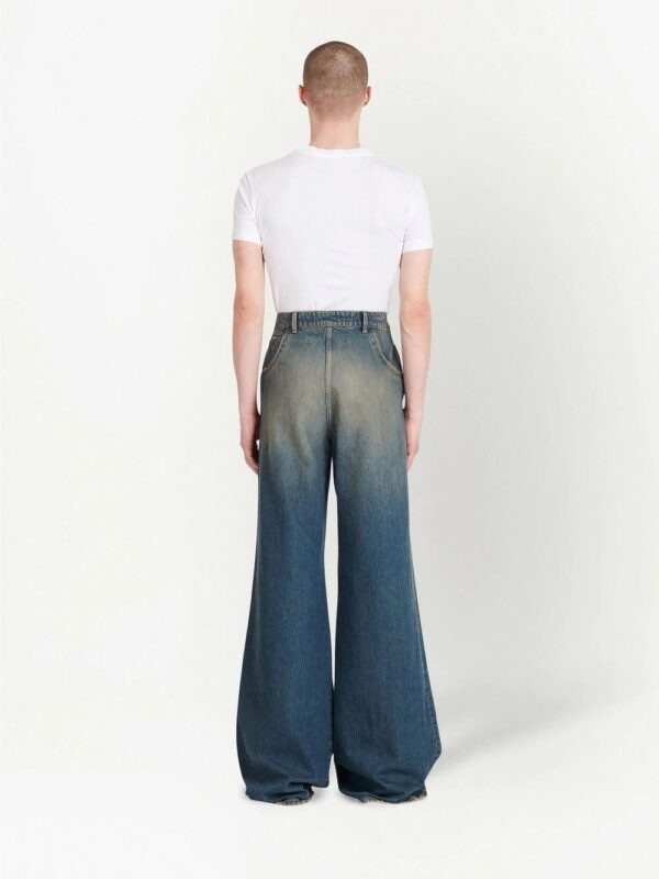 Balmain  high-rise flared jeans - Image 4