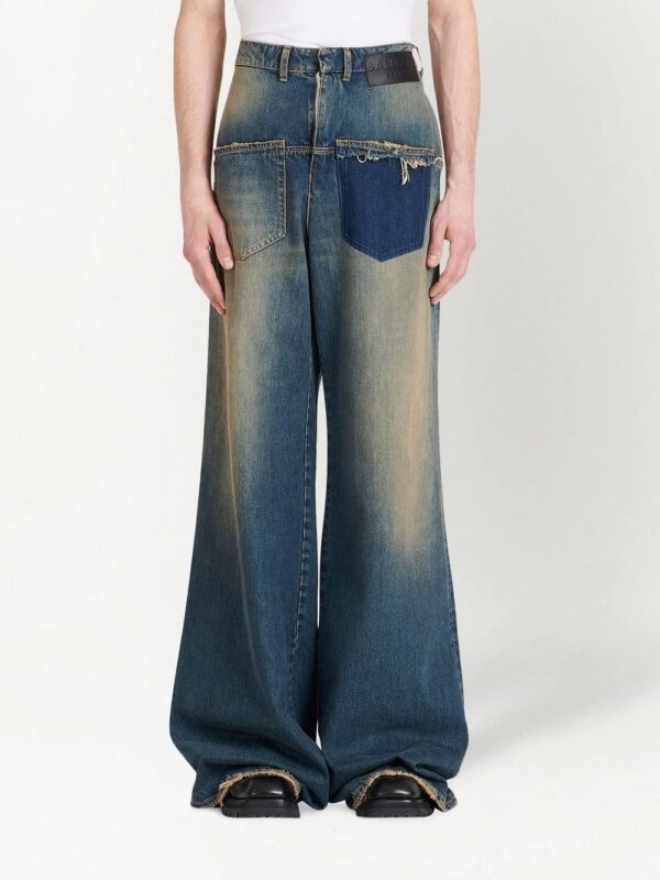 Balmain  high-rise flared jeans - Image 3