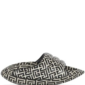Balmain  B-IT monogram-print slides