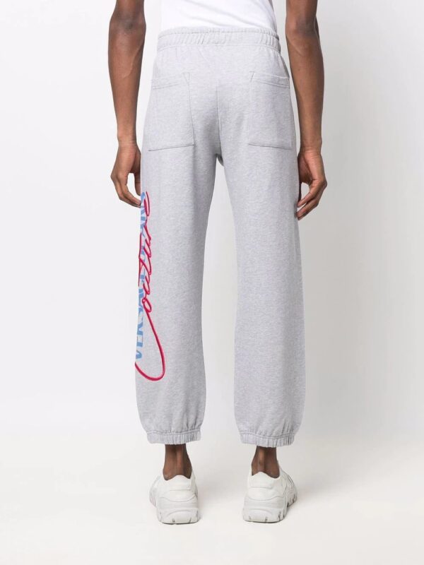 Versace Jeans Couture  logo-print track pants - Image 4