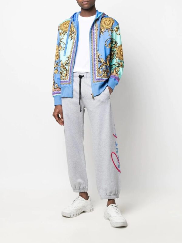 Versace Jeans Couture  logo-print track pants - Image 2