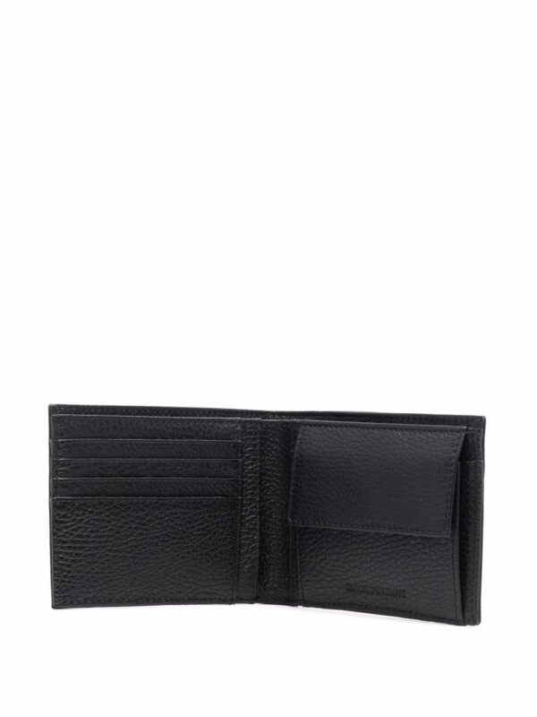 Emporio Armani logo-embossed leather wallet - Image 3