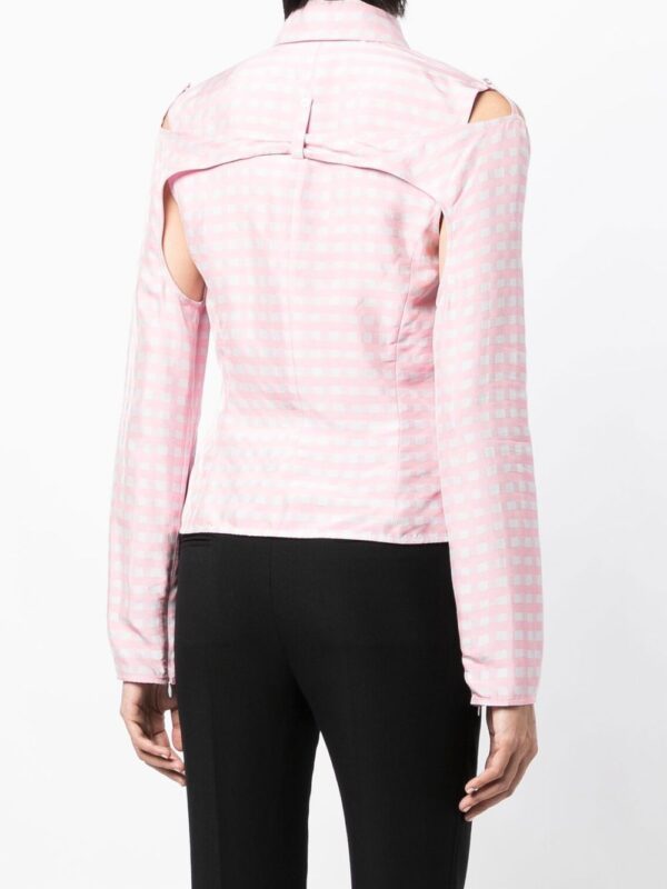 Jacquemus  check pattern long sleeve shirt - Image 4