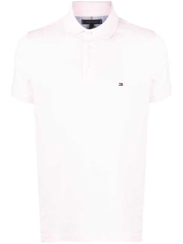 Tommy Hilfiger embroidered-logo polo shirt