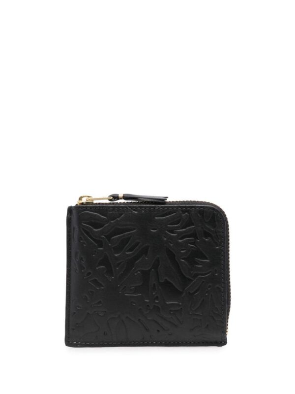 Comme Des Garçons Wallet  embossed pattern wallet