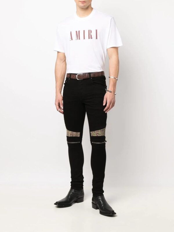 AMIRI  logo-print cotton T-Shirt - Image 2