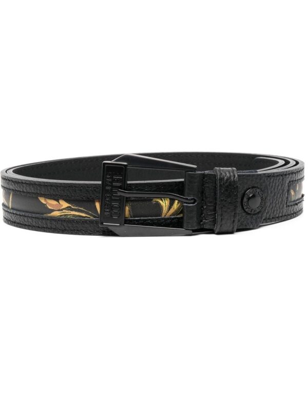 Versace baroque-print buckle belt