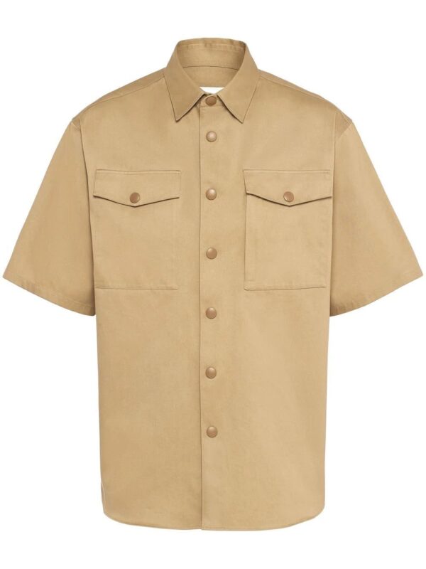 Prada  button-up short sleeve shirt