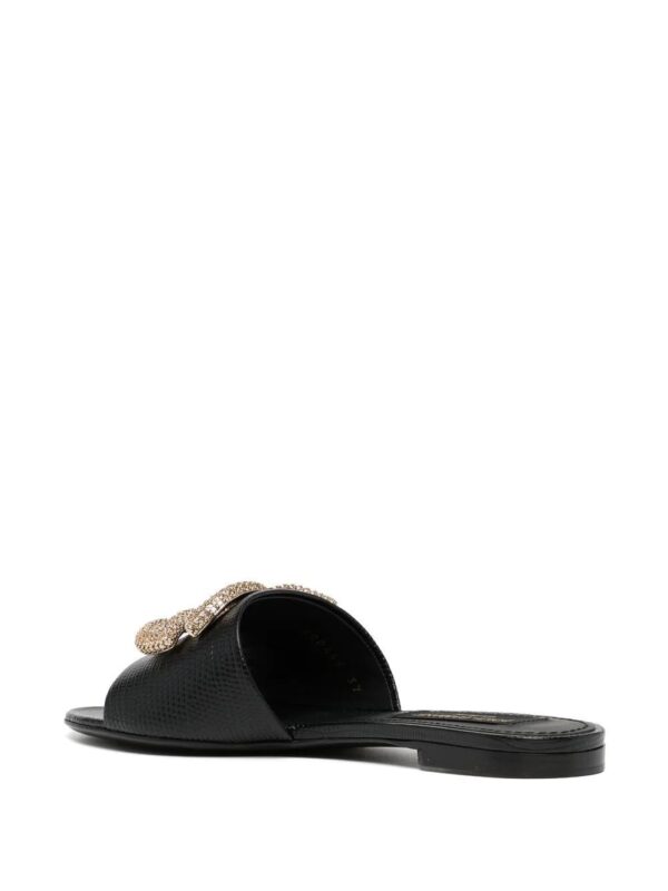 Dolce & Gabbana  logo-plaque open-toe sandals - Image 3
