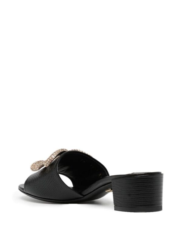 Dolce & Gabbana  logo-plaque open-toe sandals - Image 3