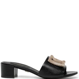 Dolce & Gabbana  logo-plaque open-toe sandals
