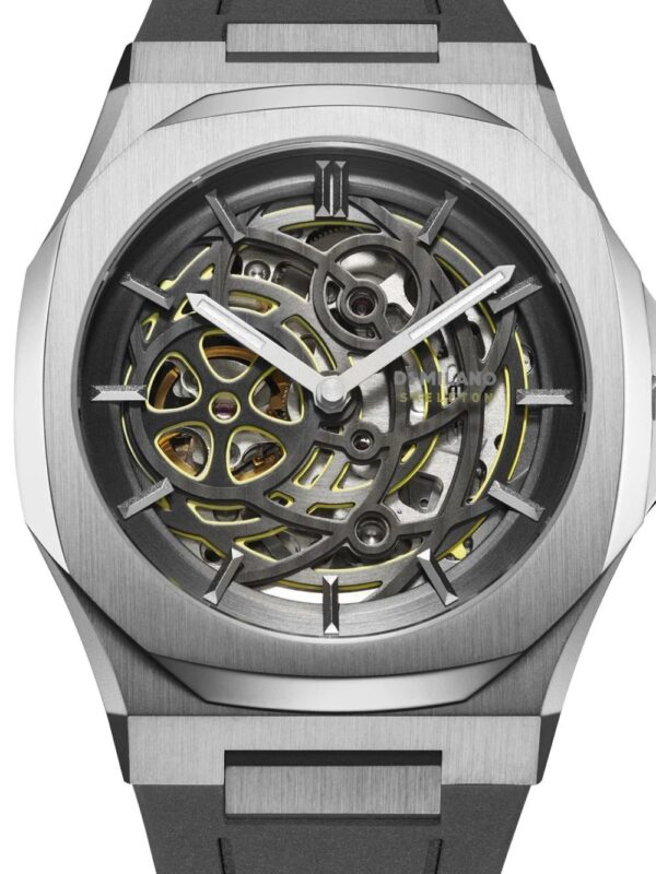 D1 Milano  Skeleton Rubber 41.5mm - Image 2