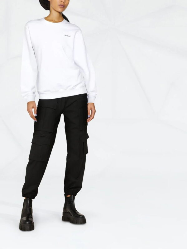 Off-White  Floral Arrows-print sweatshirt - Image 2